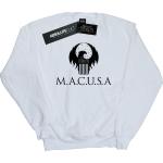Fantastic Beasts, Herren, Pullover, MACUSA Logo Sweatshirt, Weiss, (XL)