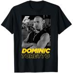 Fast & Furious Dominic Toretto Portrait Logo T-Shirt