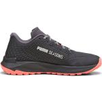 Reduzierte Schwarze Puma Trailrunning Schuhe aus Gummi wasserdicht für Damen Größe 38 