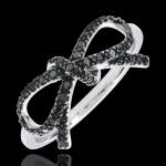Reduzierte Silberne Edenly Diamantringe aus Silber für Damen 
