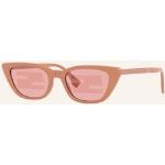 Pinke Fendi Cat-eye Damensonnenbrillen Katzen Einheitsgröße 