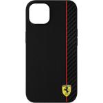 Schwarze Elegante Ferrari iPhone 12 Pro Max Hüllen aus Silikon 