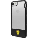Ferrari Hardcase FEHCP7BISBK iPhone 7/8 /SE 2022 (iPhone 7), Smartphone Hülle, Schwarz
