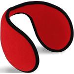 Rote Fiebig Ohrenschützer & Ohrenwärmer aus Fleece für Herren Einheitsgröße 