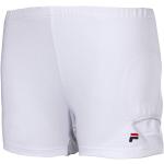 Weiße Atmungsaktive Fila Tennisröcke aus Elastan für Damen Größe L 