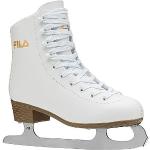 Weiße Fila Classic Eiskunstlaufschuhe für Damen Größe 39 