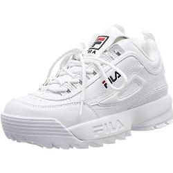 FILA Damen Disruptor wmn Sneaker, White , 36 EU