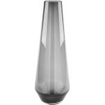 Graue Moderne 58 cm Fink Living Dekovasen glänzend aus Glas 1 Teil 