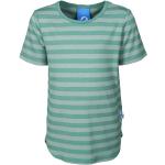 Grüne Gestreifte Casual Finkid Kinder-T-Shirts aus Jersey Größe 110 