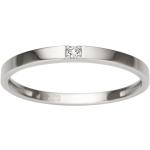 Silberne Klassische FIRETTI Ringe mit Herz aus Gold 9K für Damen 