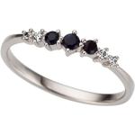 Blaue FIRETTI Ringe mit Stein aus Gold 14K für Damen zum Muttertag 