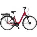 Reduzierte Rote 26 kg E-Bikes & Elektrofahrräder für Damen 28 Zoll mit Nabenschaltung 