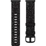 Fitbit Versa 3/Sense Hybridgewebe Armband L (Repreve Faser), Uhrenarmband, Grau