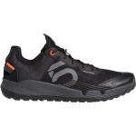 Schwarze Five Ten Trailcross MTB Schuhe aus Gummi atmungsaktiv für Herren Größe 50 