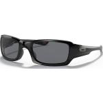 Reduzierte Schwarze Oakley Fives Squared Polarisierte Sonnenbrillen für Herren 