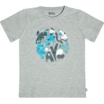 Graue Fjällräven Kinder-T-Shirts aus Baumwolle Größe 146 