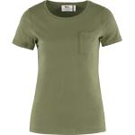 Reduzierte Grüne Fjällräven T-Shirts aus Baumwolle für Damen Größe XXS 