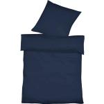 Blaue Moderne Fleuresse Bettwäsche & Bettbezüge aus Leinen trocknergeeignet 200x200 cm 2 Teile 