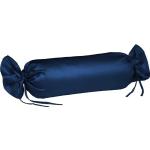 Blaue Fleuresse Colours Nackenrollenbezüge aus Jersey 40x15 cm 2 Teile 
