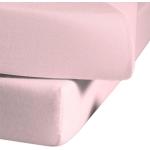 Rosa Fleuresse Colours Spannbettlaken & Spannbetttücher aus Mako Satin trocknergeeignet 200x200 cm 1 Teil 