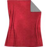 Rote Fleuresse Lech Kuscheldecken & Wohndecken aus Baumwolle trocknergeeignet 150x200 cm 