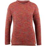 Rote FLOMAX Oversized-Pullover aus Wolle für Damen Größe S 