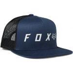Blaue Klassische FOX Trucker Caps Fuchs aus Mesh für Herren 