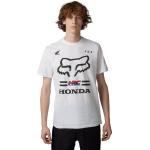 Reduzierte Weiße Kurzärmelige FOX Honda Radtrikots Fuchs aus Jersey Größe S 