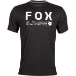 Schwarze FOX Herrenradtrikots aus Polyester Größe L 
