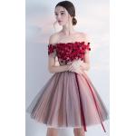 Violette Ballkleider Länder aus Baumwolle maschinenwaschbar für Damen Größe XS zur Hochzeit 
