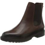 Fred de la Bretoniere Damen FRS0717 Chelsea Ankle Boot 3 cm Soft Nappa Leather, Brown, 37 EU