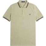 FRED PERRY Poloshirt beige | L