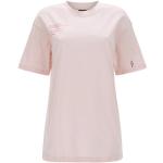 Reduzierte Pinke Print Kurzärmelige FREDDY T-Shirts Orangen für Damen Größe M 