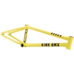 Gelbe BMX Fahrräder aus Titan 