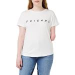 Friends Damen Titel T Shirt, Weiß, 36 EU