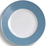 Reduzierte Blaue Dibbern Solid Color Dessertteller 21 cm aus Porzellan stapelbar 