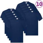 Marineblaue Casual Kinder-T-Shirts aus Baumwolle für Babys 10 Teile 