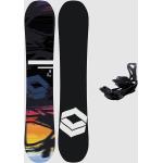 Schwarze F2 Snowboard Sets für Herren Einheitsgröße 
