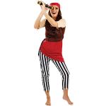 Rote Meme / Theme Halloween Piratenkostüme für Damen Größe XL 