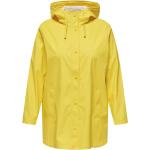 Gelbe Wasserdichte ONLY Funktionsjacken aus Polyester für Damen Größe XXL Große Größen 