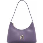 Reduzierte Violette FURLA Diamante Hobo Bags aus Textil für Damen 