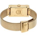 Goldene Gucci G-Frame Damenarmbanduhren glänzend aus Edelstahl 