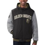 G-III - NHL Vegas Golden Knights Cold Front Polyfilled Padded Jacke : Schwarz L Farbe: Schwarz Größe: L