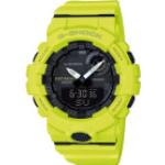 Gelbe Sportliche Casio G-Shock Armbanduhren mit Chronograph-Zifferblatt 