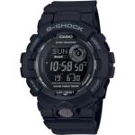 Schwarze Sportliche Casio G-Shock Armbanduhren mit Digital-Zifferblatt mit Funksteuerung 