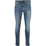 Hellblaue G-Star Raw Skinny Jeans raw aus Elastan für Herren 