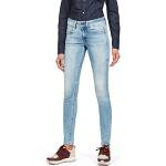 Reduzierte Blaue G-Star Lynn Skinny Jeans raw für Damen Weite 25 