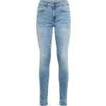 Hellblaue G-Star 3301 Skinny Jeans raw aus Elastan für Damen Größe XXL 