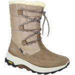Hellbraune Gabor Rollingsoft Gore Tex Winterstiefel & Winter Boots Reißverschluss aus Leder mit herausnehmbarem Fußbett für Damen Größe 41 