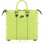 Limettengrüne Elegante Gabs G3 Tote Bags & Henkeltaschen aus Leder für Damen 